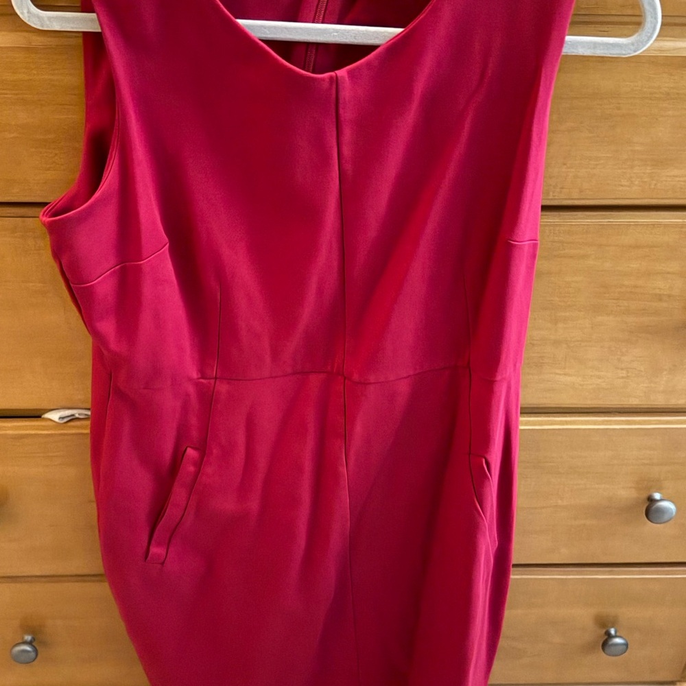 Lands' End Vibrant Red Mini Dress